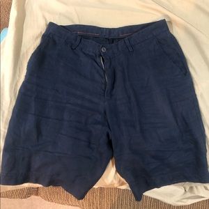 Hugo Boss Linen Shorts